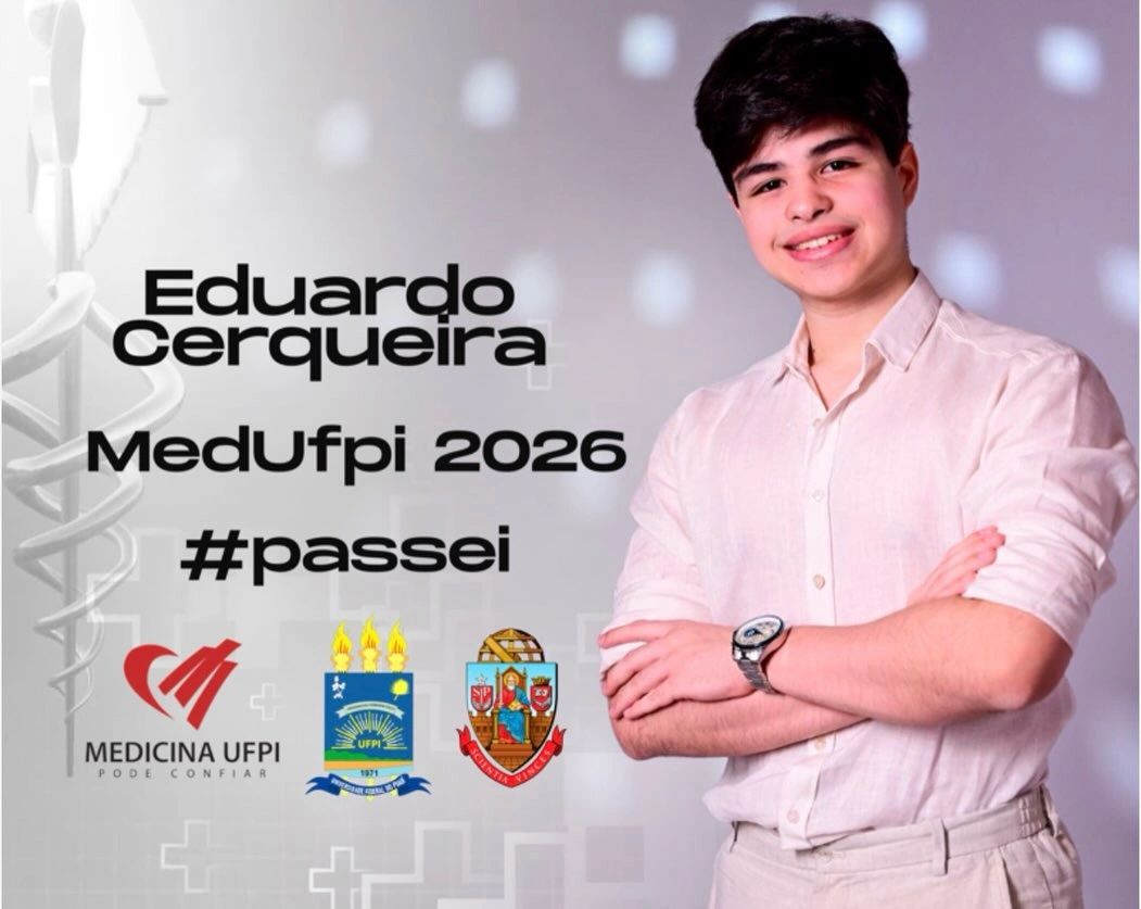 Jovem de 18 anos conquista 1º lugar em Medicina na UFPI