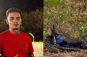 Jovem de 20 anos morre em grave acidente de moto na PI-115, em Castelo do Piauí (Foto: Reprodução)
