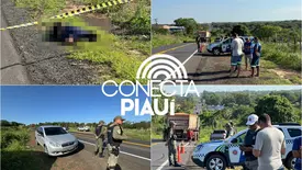 Jovem morre após grave acidente na PI-140, entre Floriano e Itaueira (Foto: Conecta Piauí)