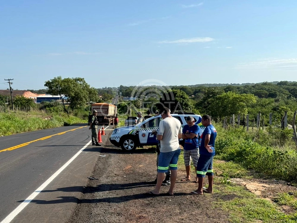Jovem morre após grave acidente na PI-140, entre Floriano e Itaueira