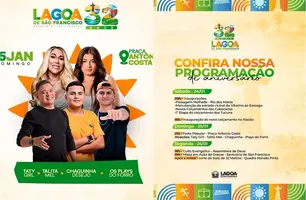 Lagoa de São Francisco celebra 32 anos com inaugurações, fé e festa popular (Foto: Reprodução)