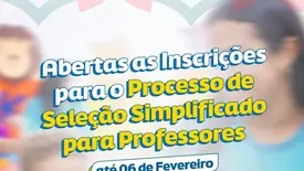 Lagoa do Piauí abre inscrições para seleção simplificada de professores (Foto: Reprodução)