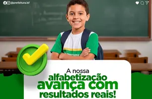 Lagoa do São Francisco alcança 83% de crianças alfabetizadas (Foto: Reprodução)