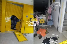 Loja é arrombada durante a madrugada no bairro Parque Piauí, em Timon