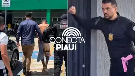 'Mafioso22', que ameaçou delegado Ayslan Magalhães, é preso em Parnaíba (Foto: Reprodução)