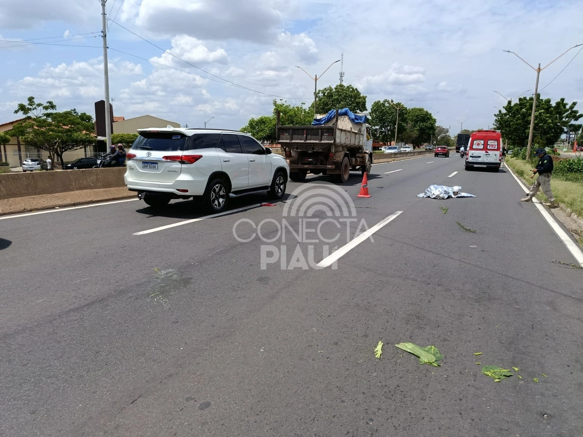 Mais um homem morre ao tentar atravessar a BR-316, na zona Sul de Teresina