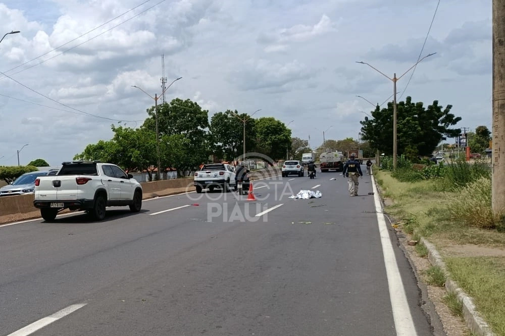 Mais um homem morre ao tentar atravessar a BR-316, na zona Sul de Teresina