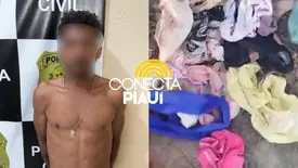 'Maníaco da Calcinha' é preso por furtos e duas tentativas de estupro no Piauí (Foto: Reprodução)