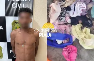 'Maníaco da Calcinha' é preso por furtos e duas tentativas de estupro no Piauí (Foto: Reprodução)