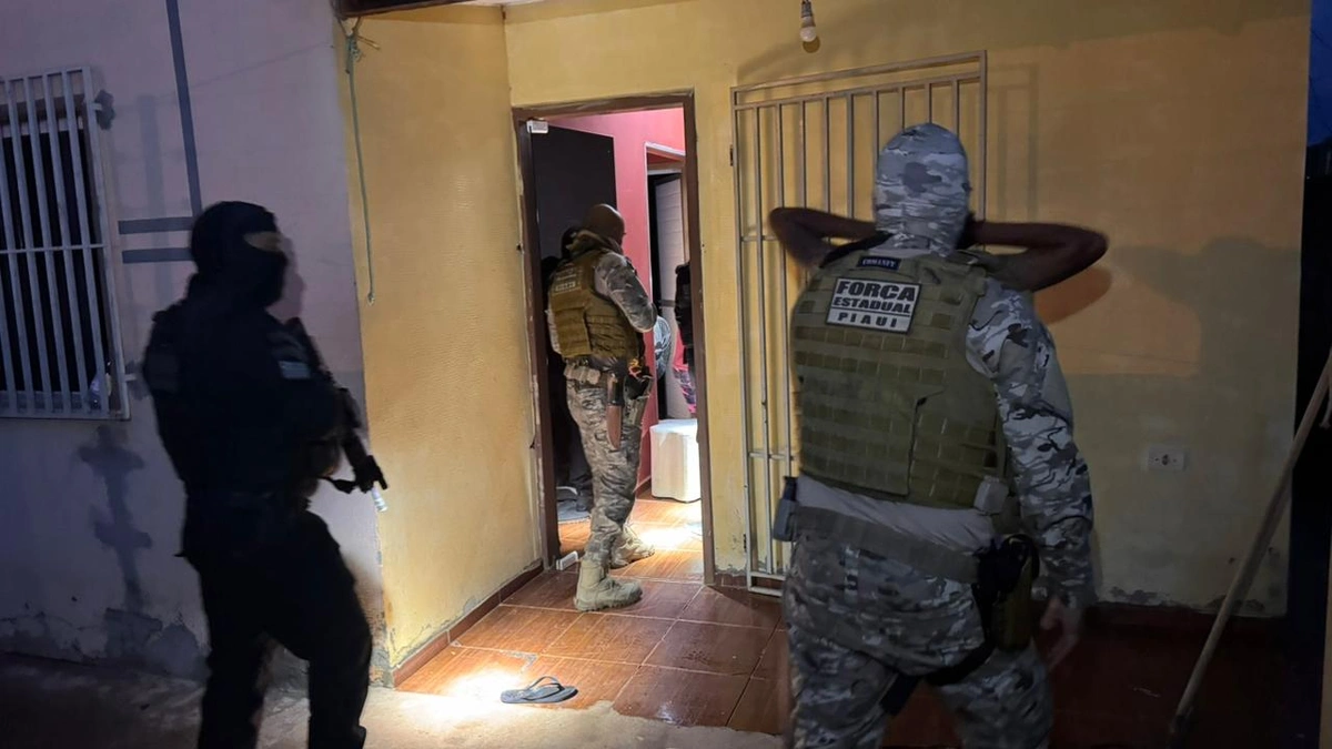 Membros de organização criminosa presos durante operação do DRACO em Altos