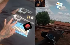 Membros do PCC presos em Altos exibiam armas e símbolos como forma de intimidação