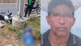 Motociclista morre após colidir contra poste na zona Norte de Teresina (Foto: Reprodução)