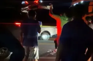 Motociclista morre após grave acidente na BR-222 em Fronteiras (Foto: Reprodução)