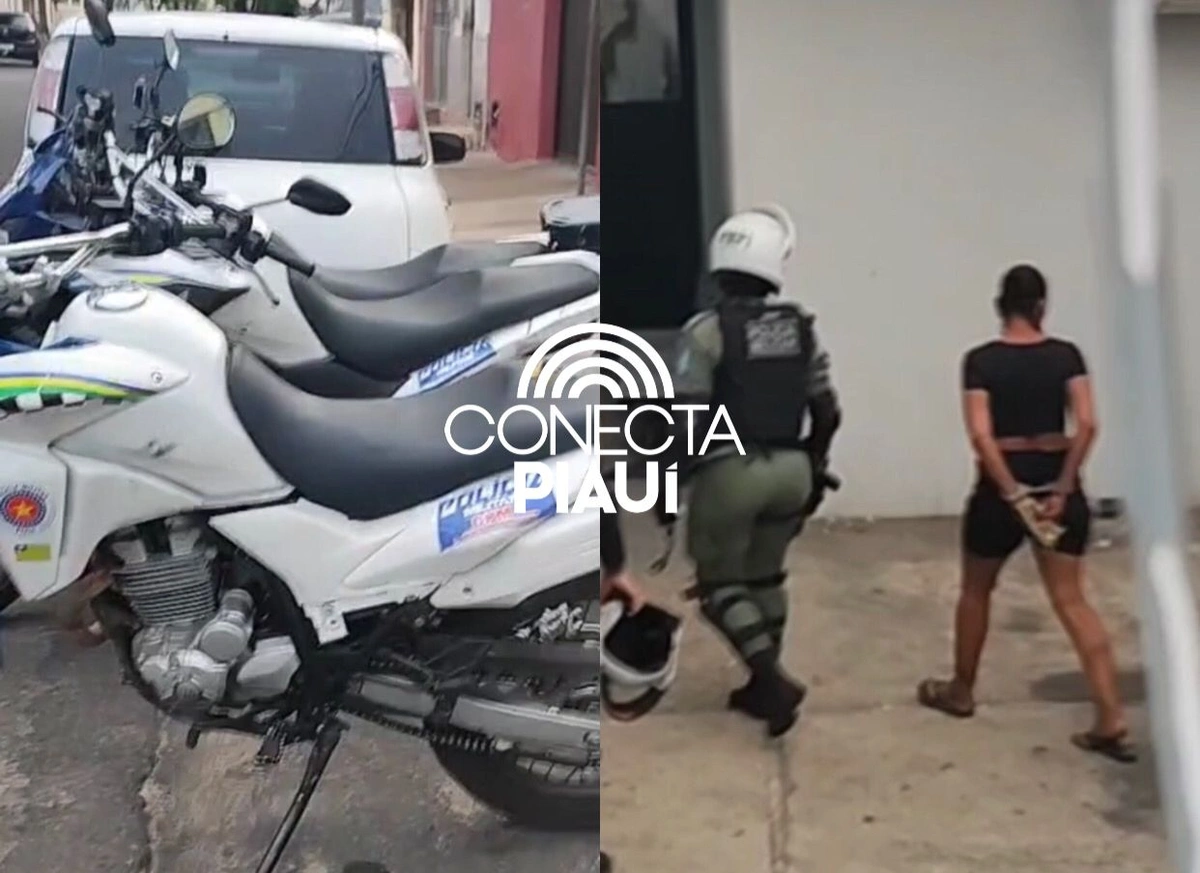 Mulher é presa com drogas na Avenida Frei Serafim em Teresina