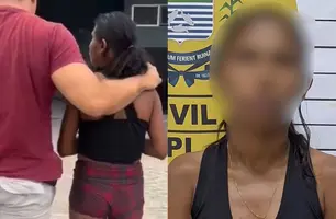 Mulher é presa novamente em Parnaíba após descumprir medidas cautelares (Foto: Reprodução)