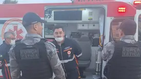 Mulher em surto psicótico, ameaça vizinha com faca em comunidade de Parnaíba (Foto: Reprodução)