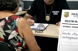 Mulher procura a polícia e denuncia gemidos constantes da vizinha em Teresina (Foto: ChatGPT)