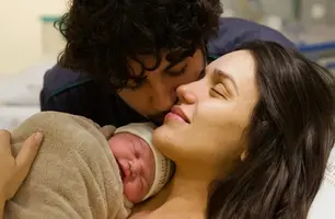 Nasce Zuza Helena, filha de Rafa Kalimann e Nattan (Foto: Reprodução)