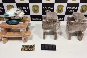 Operação integrada apreende 25 kg de drogas em Teresina