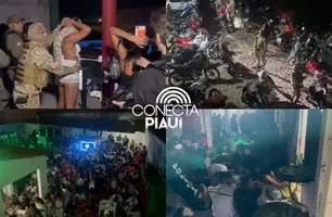 Operação integrada fecha cerco a facções durante baile da zona Sul de Teresina (Foto: Reprodução/Ascom SSP-PI)