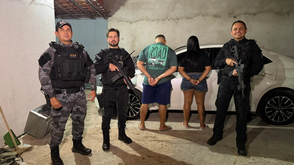 Operação resulta na prisão de 10 pessoas e apreensão de drogas e armas em Teresina