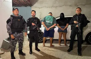 Operação resulta na prisão de 10 pessoas e apreensão de drogas e armas em Teresina (Foto: Reprodução)