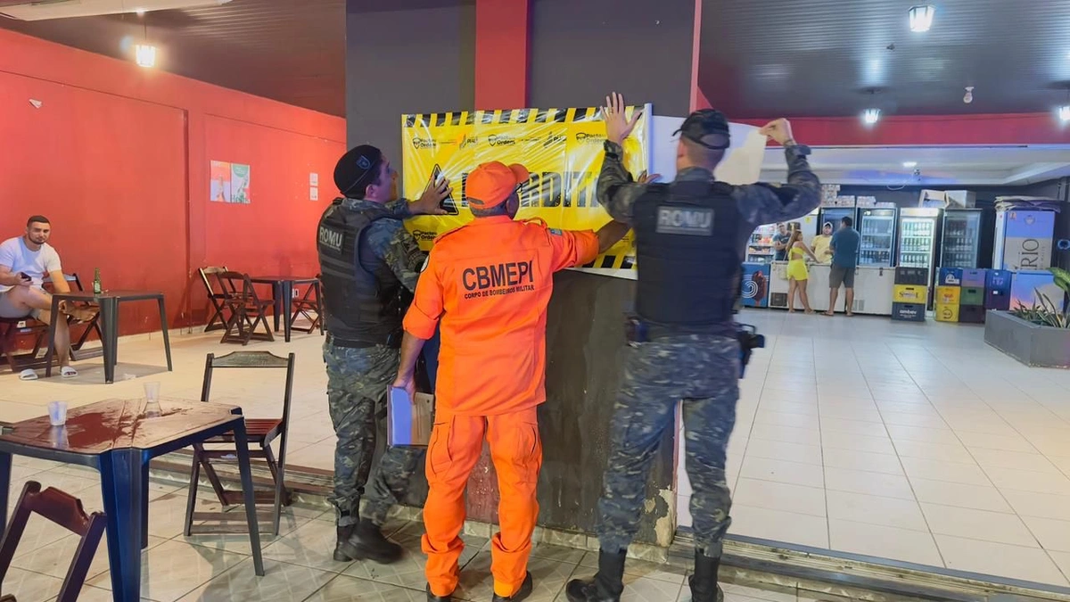 Operação Silêncio e Paz prende suspeitos e interdita comércio em Teresina