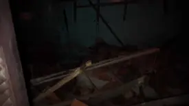 Parte de residência desaba à noite e assusta moradores em Parnaíba (Foto: Reprodução)