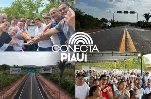 Pavimentação histórica conecta municípios e atende demanda antiga da população (Foto: Conecta Piauí)