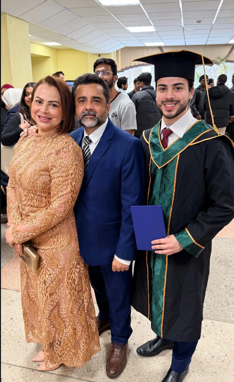 Piauiense Jorge André Andrade se forma em medicina na Rússia