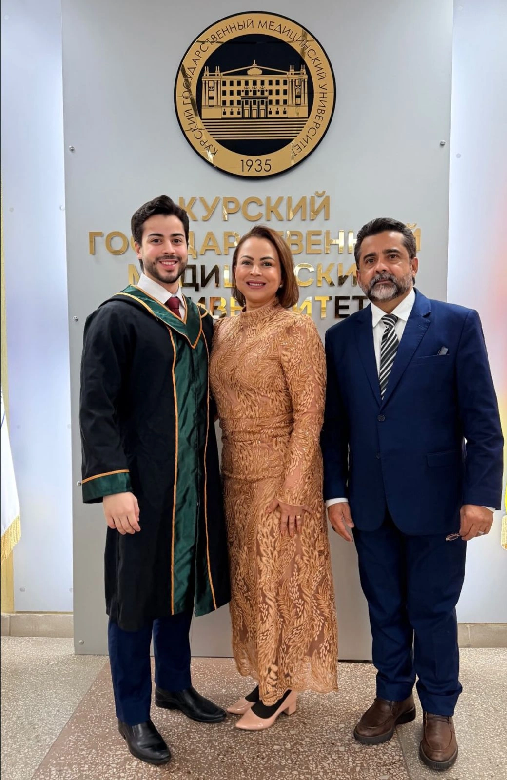 Piauiense Jorge André Andrade se forma em medicina na Rússia