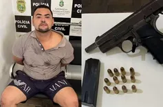 Piauiense preso por balear homem no Ceará está na lista de mais procurados do país