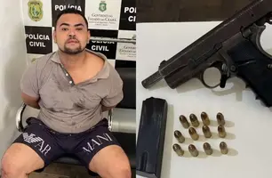 Piauiense na lista de mais procurados do pais é preso após balear homem no Ceará (Foto: Reprodução/PMCE)