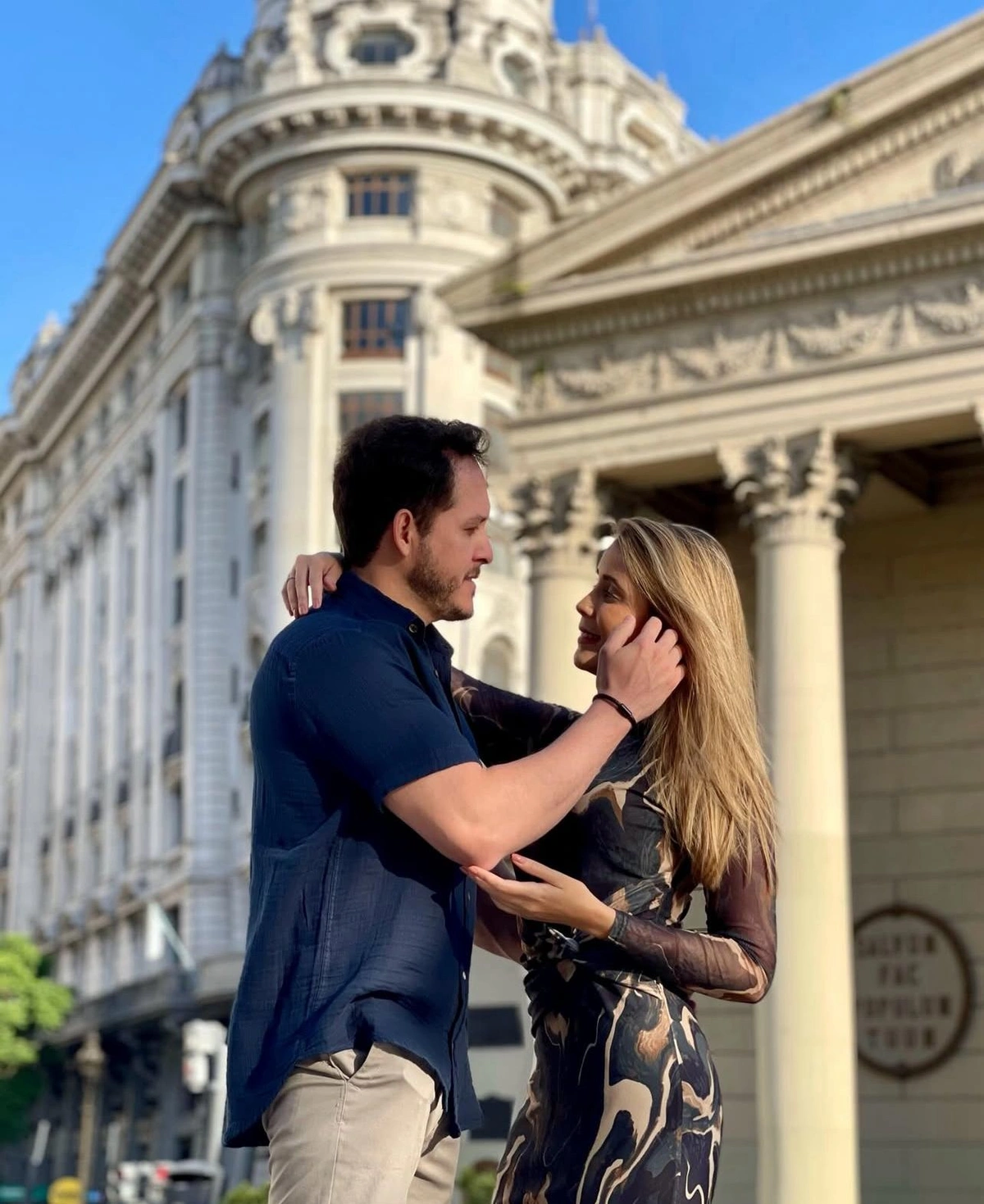 Piauienses noivam durante viagem internacional por Buenos Aires