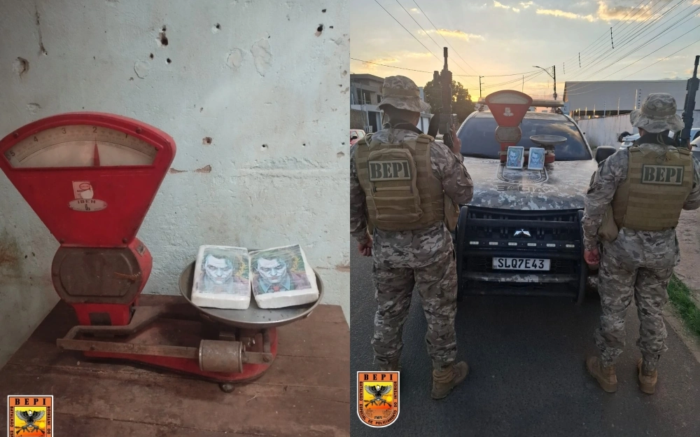 PM apreende tabletes de cocaína durante ação integrada em Bocaina