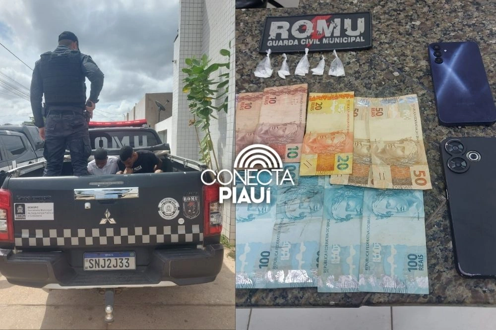 Polícia apreende drogas, recupera celular roubado e prende suspeitos em Timon