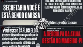 Polícia descobre perfil falso que atacava gestão do município de Madeiro (Foto: Reprodução)