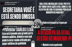 Polícia descobre perfil falso que atacava gestão do município de Madeiro (Foto: Reprodução)