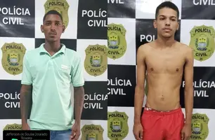Polícia divulga imagens de suspeitos de executar homem a tiros em Oeiras (Foto: Divulgação/Polícia Civil)