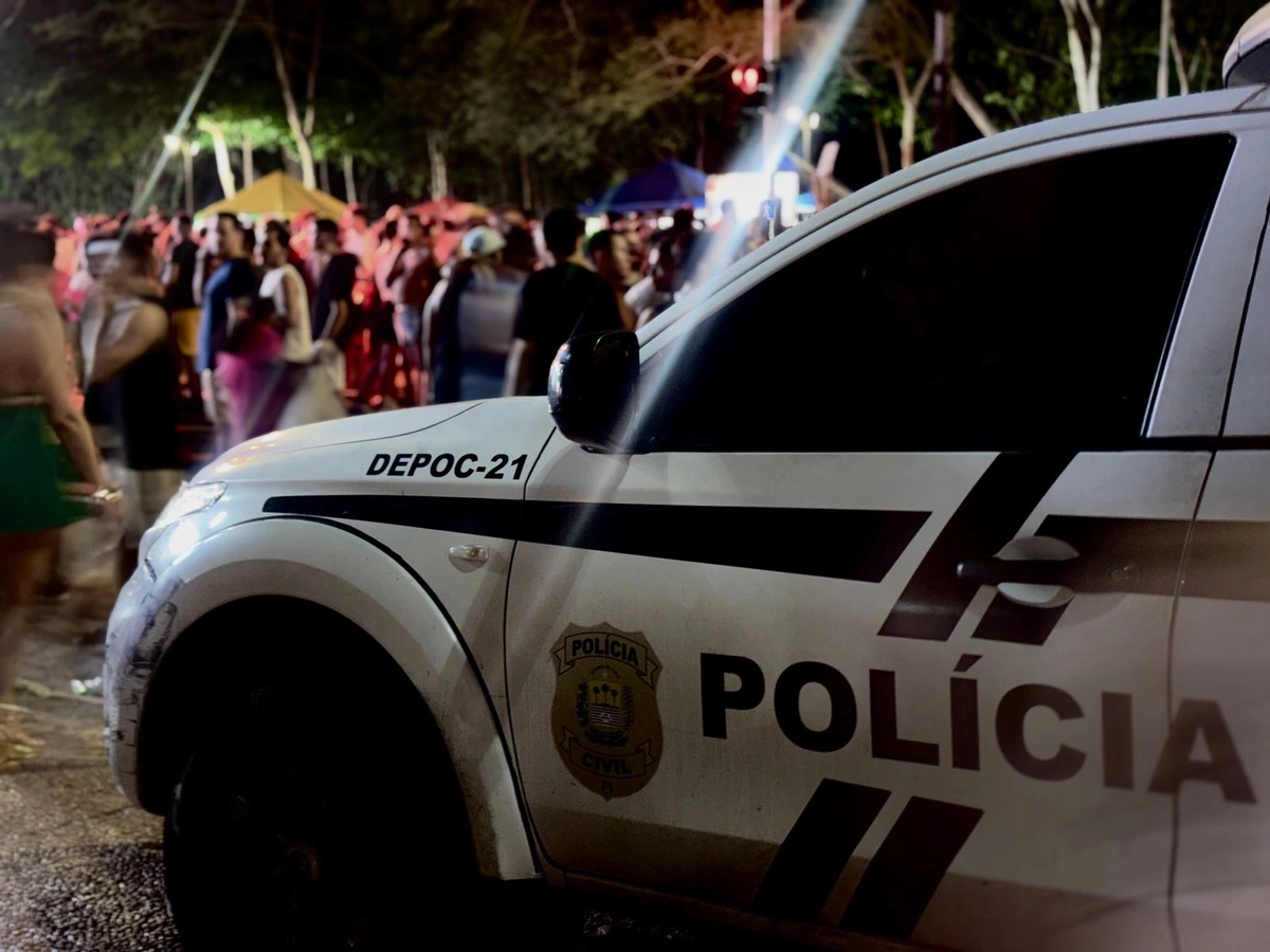 Polícia garante segurança durante prévia de Carnaval em Teresina