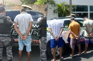 Polícia Militar prende suspeitos de envolvimento em homicídio em Pedro II (Foto: Reprodução)