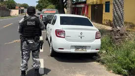 Polícia Militar recupera veículo com restrição de apropriação indébita em Teresina (Foto: Reprodução)