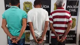 Polícia prende três condenados por estupro de vulnerável em Oeiras (Foto: Divulgação/Polícia Civil)