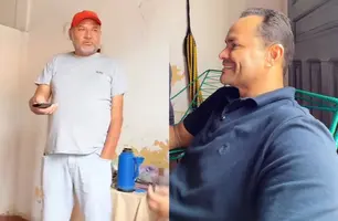 Popular tem rua asfaltada e agradece prefeito de José de Freitas com música (Foto: Reprodução)