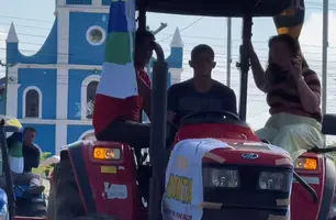 Prefeito Aluizio lança maior programa de preparo de terras da história de Porto (Foto: Reprodução)