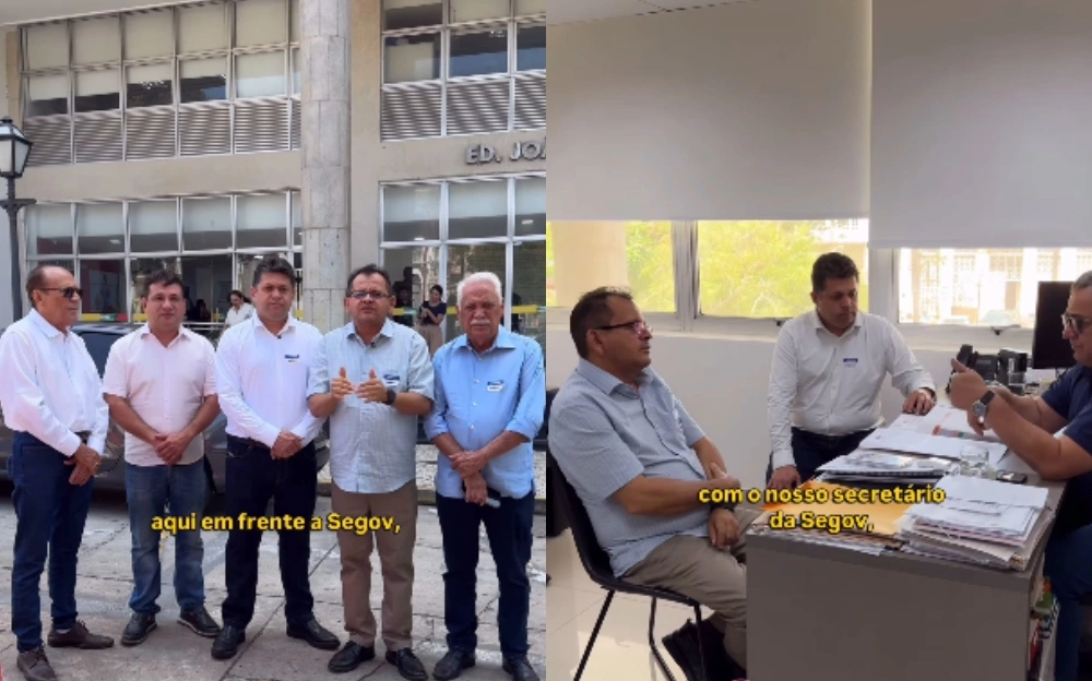 Prefeito Juvenval Silva busca investimentos para Parnarama em São Luís