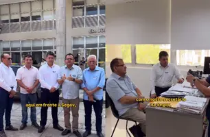 Prefeito Juvenval Silva busca investimentos para Parnarama em São Luís (Foto: Reprodução)