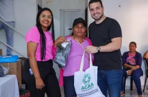 Prefeitura de Aroazes entrega EPIs a catadores e artesãs de associação municipal (Foto: Divulgação)