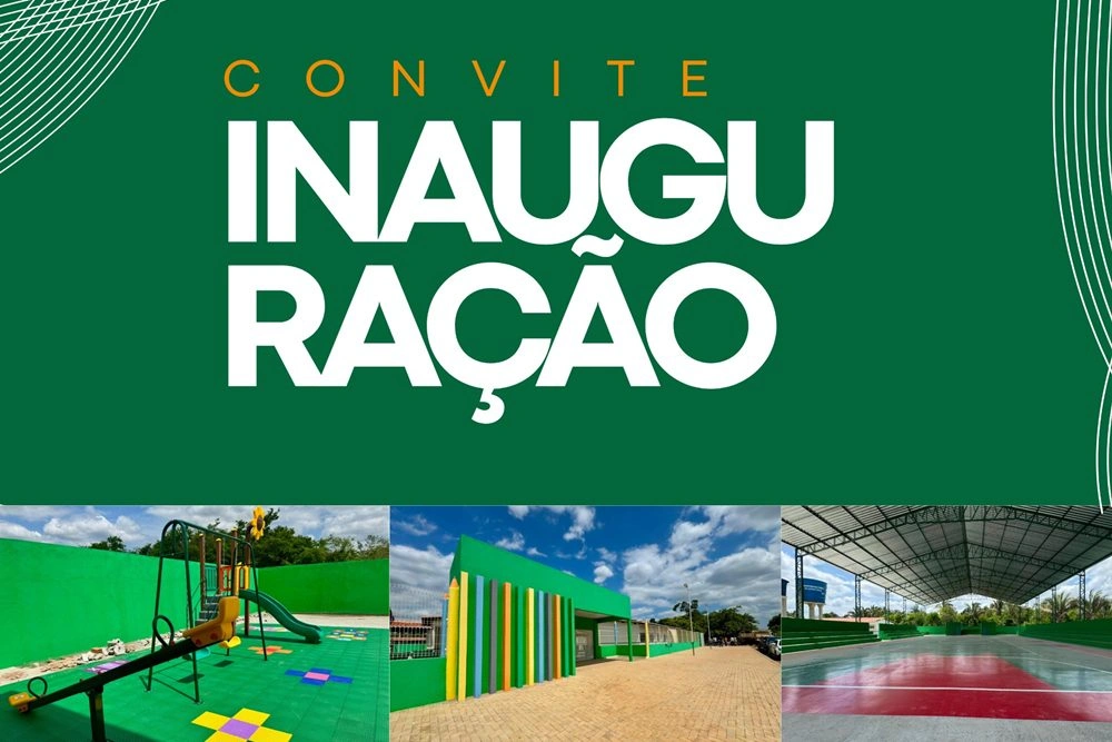 Prefeitura de Esperantina inaugura nova escola na zona rural neste sábado (24)