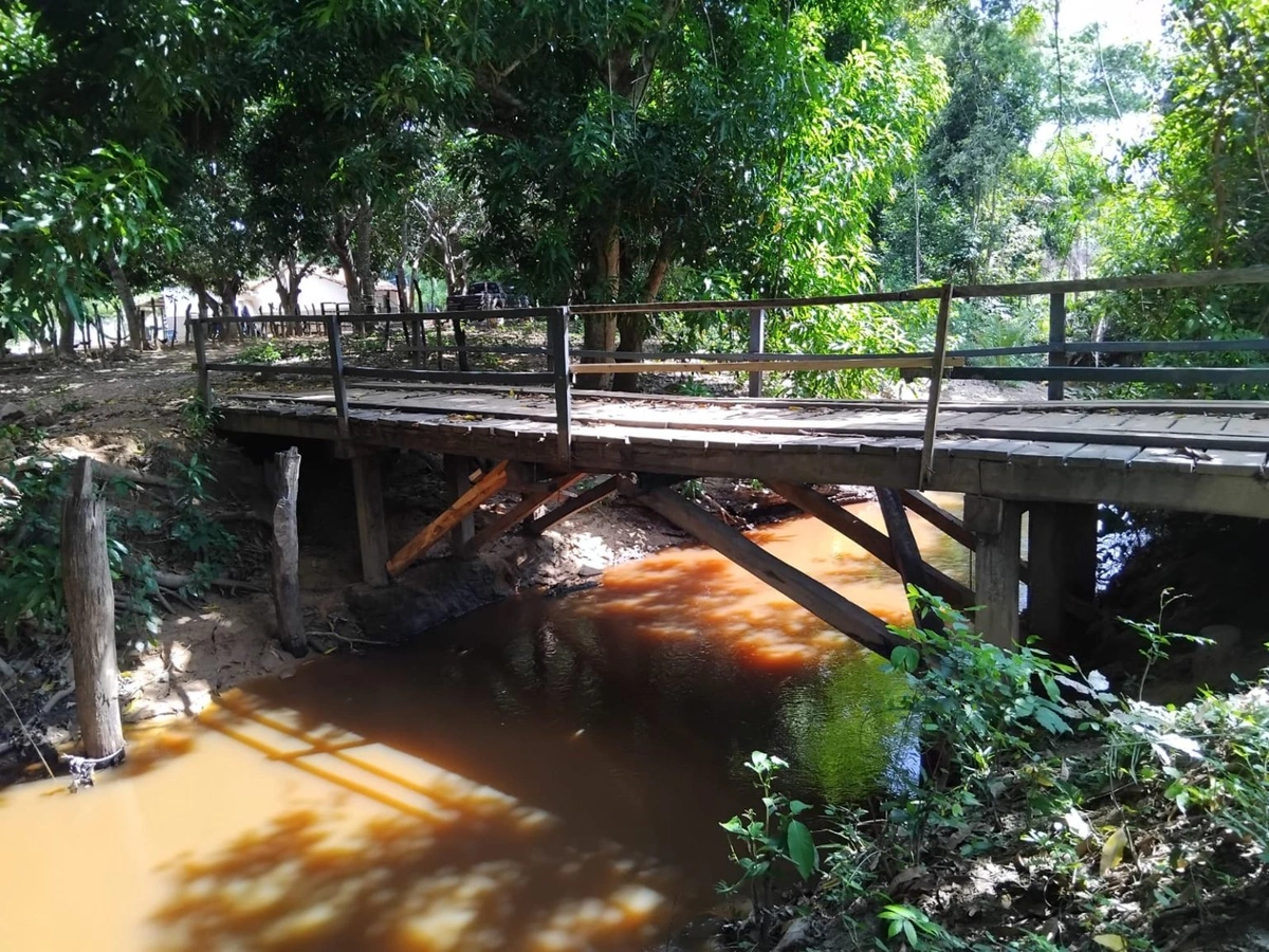 Prefeitura de Uruçuí conclui recuperação da ponte sobre o Riacho Catapora